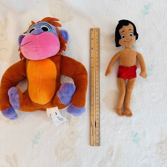 Disney Mowgli and King Louie Plush Bundle - Picture 2 of 8